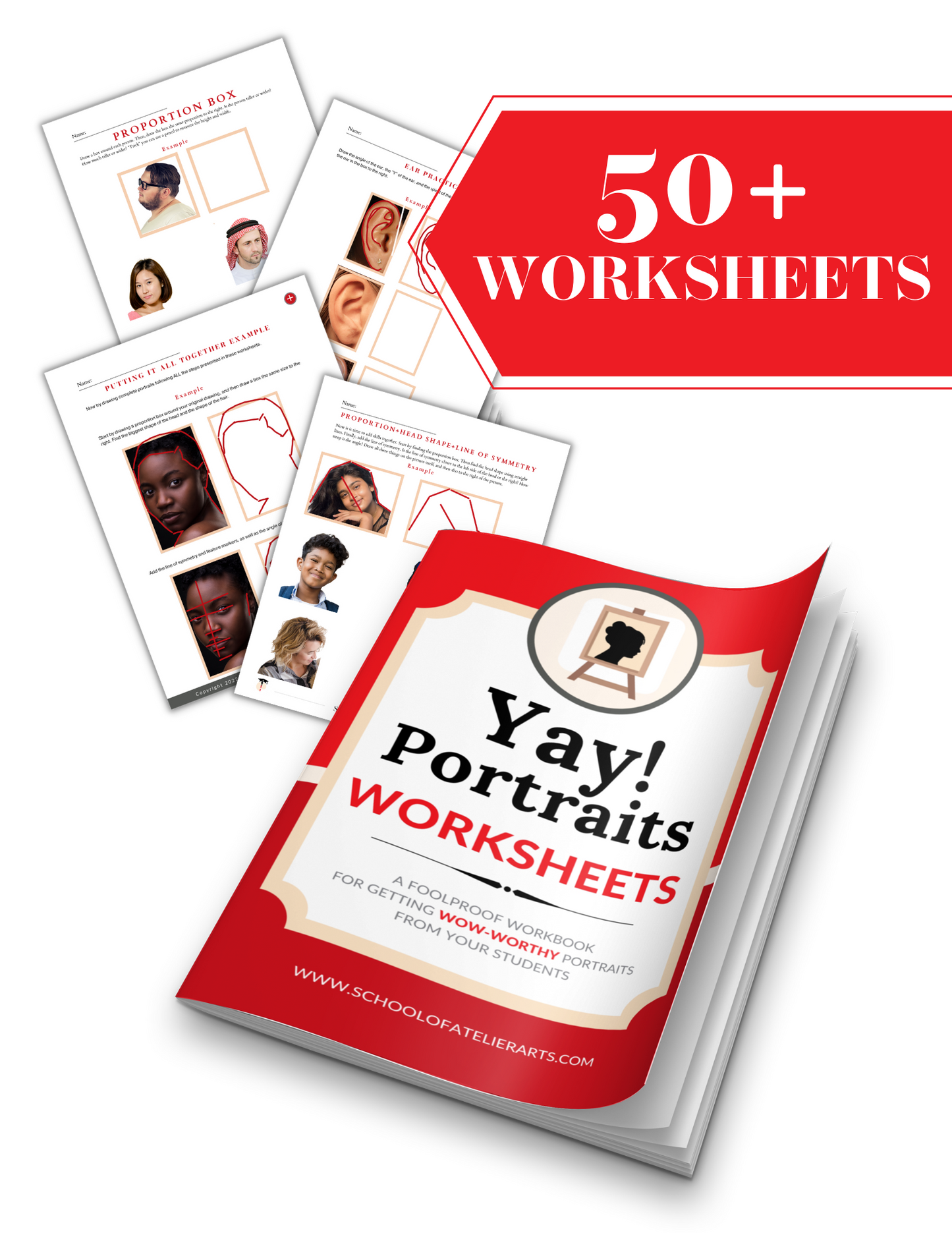 Yay! Portraits Worksheets